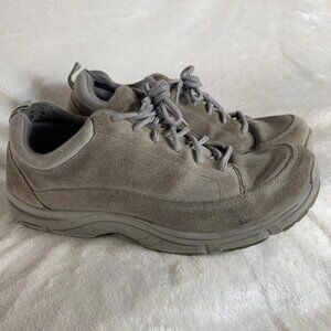 LL Bean Mens Brown Suede Lace Up Rugged Sneakers Shoes Size 10 Well Loved​​